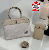 Coach Quilted Bag With Set